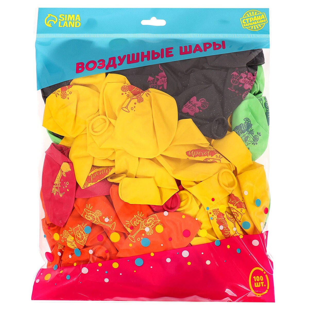 

Воздушные шары латексные 12, Разноцветный