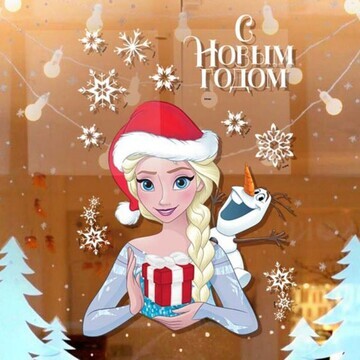 Наклейки на окно Disney