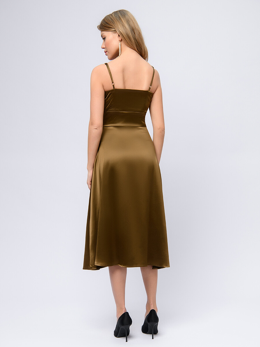 Платье 1001 DRESS, размер 42, цвет бронзовый 01607198 - фото 3