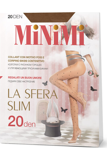 Колготки жен.Mini LA SFERA SLIM 20 Daino