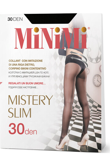Колготки жен.Mini MISTERY SLIM 30 Nero 2