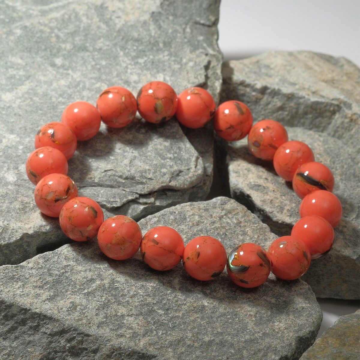 

Браслет шар №10, Оранжевый