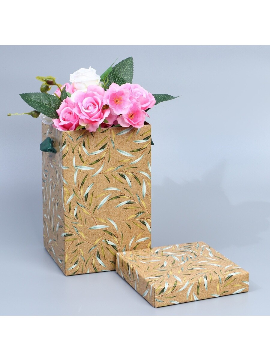 

Коробка складная, Коричневый