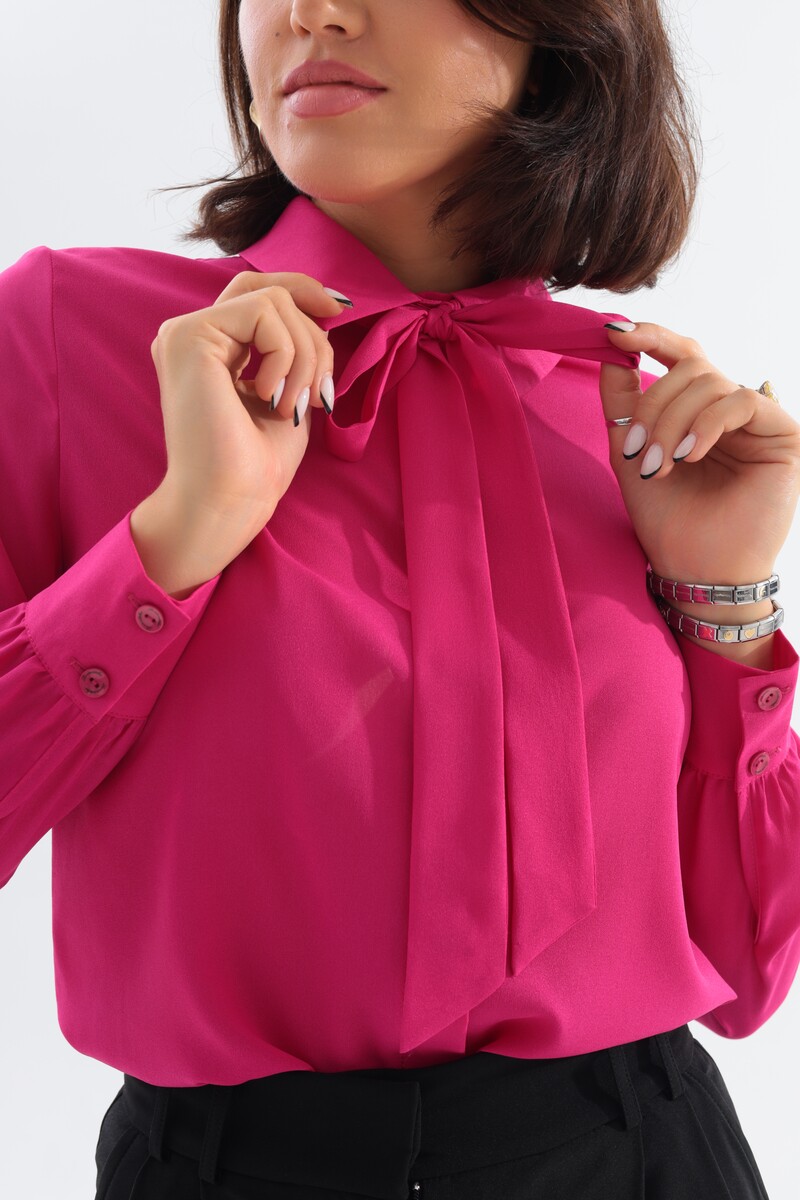 Блузка LA Via Estelar, размер 42, цвет розовый 01621294 - фото 7