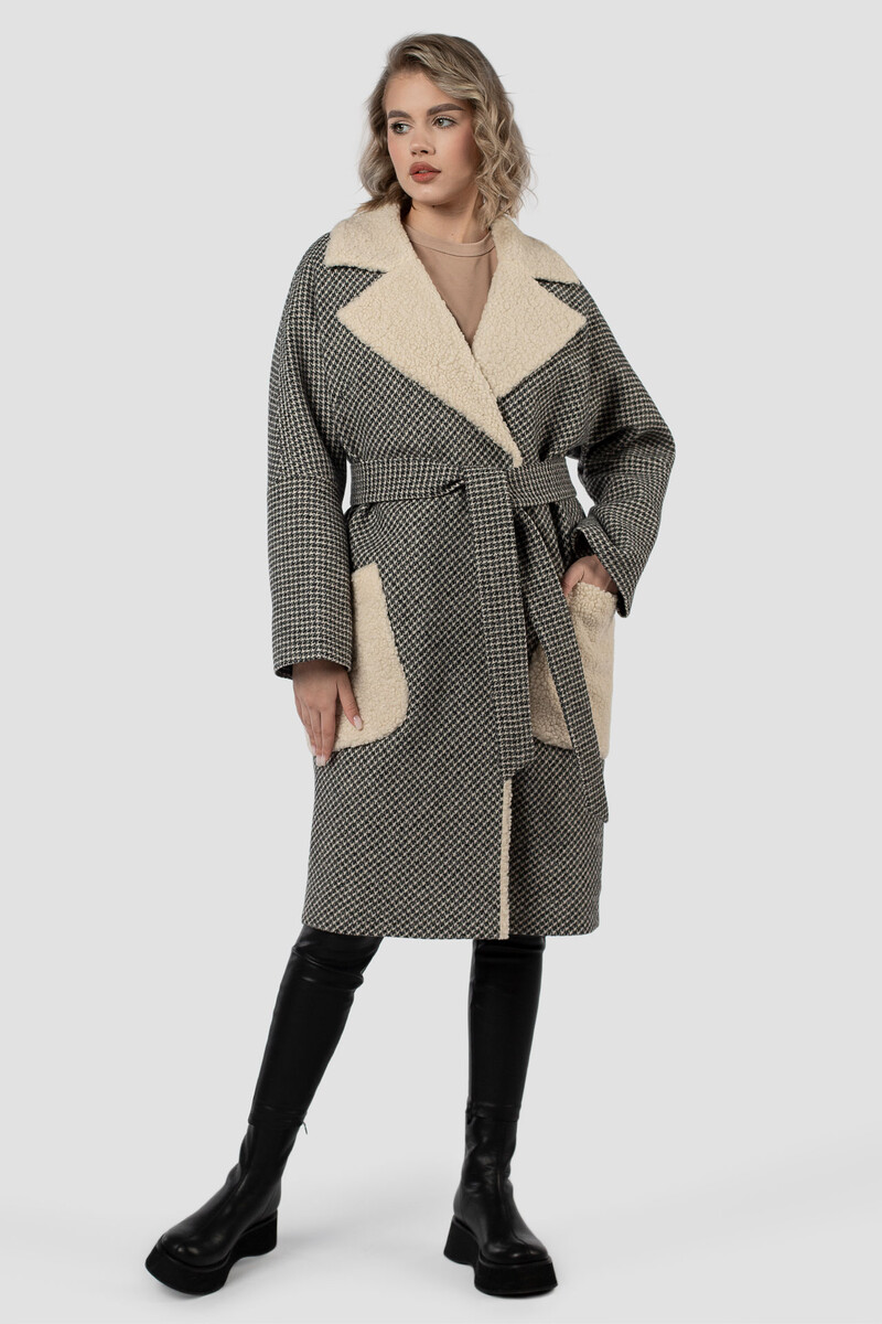 Пальто женское утепленное (пояс) пальто утепленное мужское kappa серый