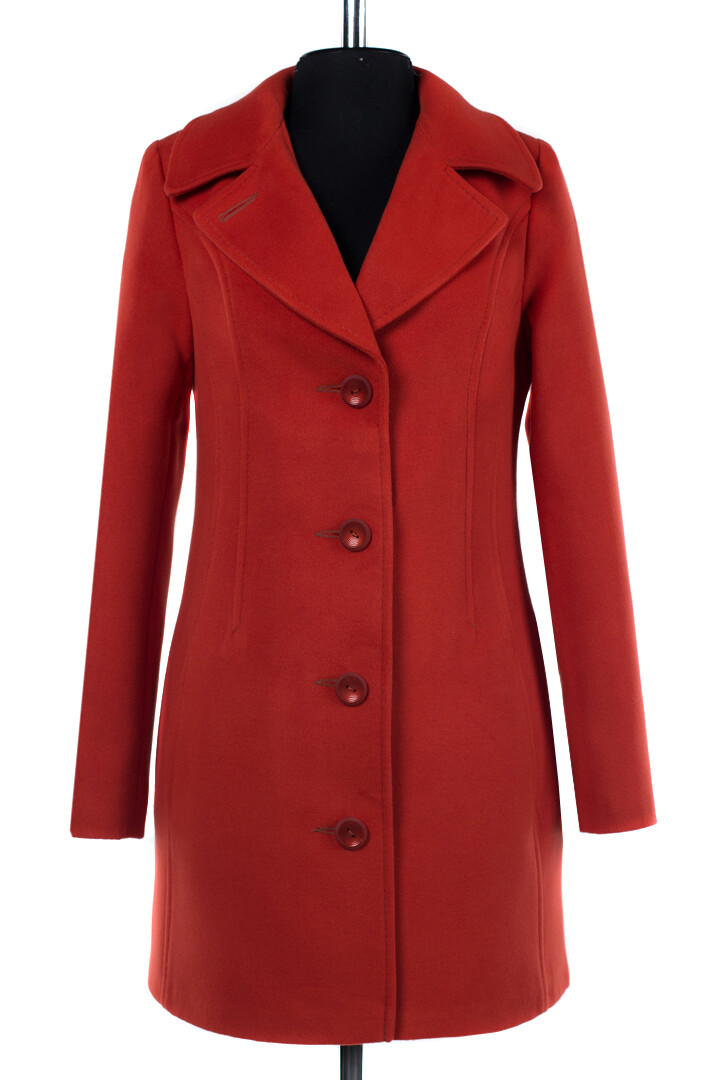 Пальто женское демисезонное EL PODIO, размер 44, цвет терракот 01628384 - фото 7