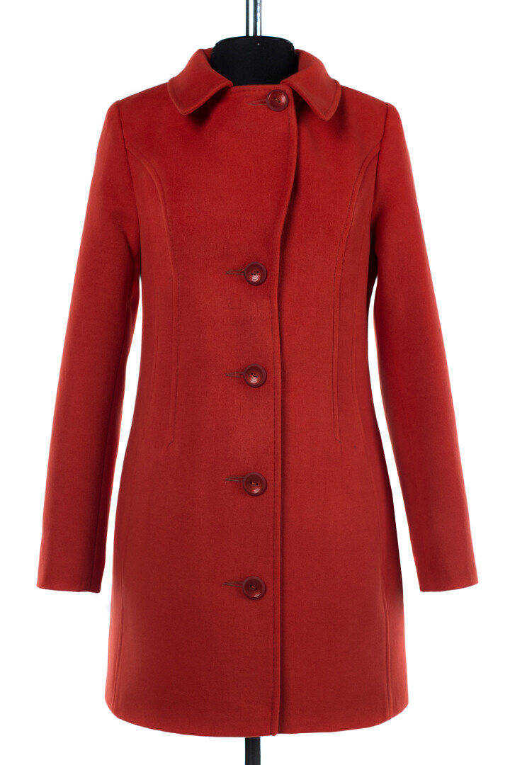 Пальто женское демисезонное EL PODIO, размер 44, цвет терракот 01628384 - фото 8
