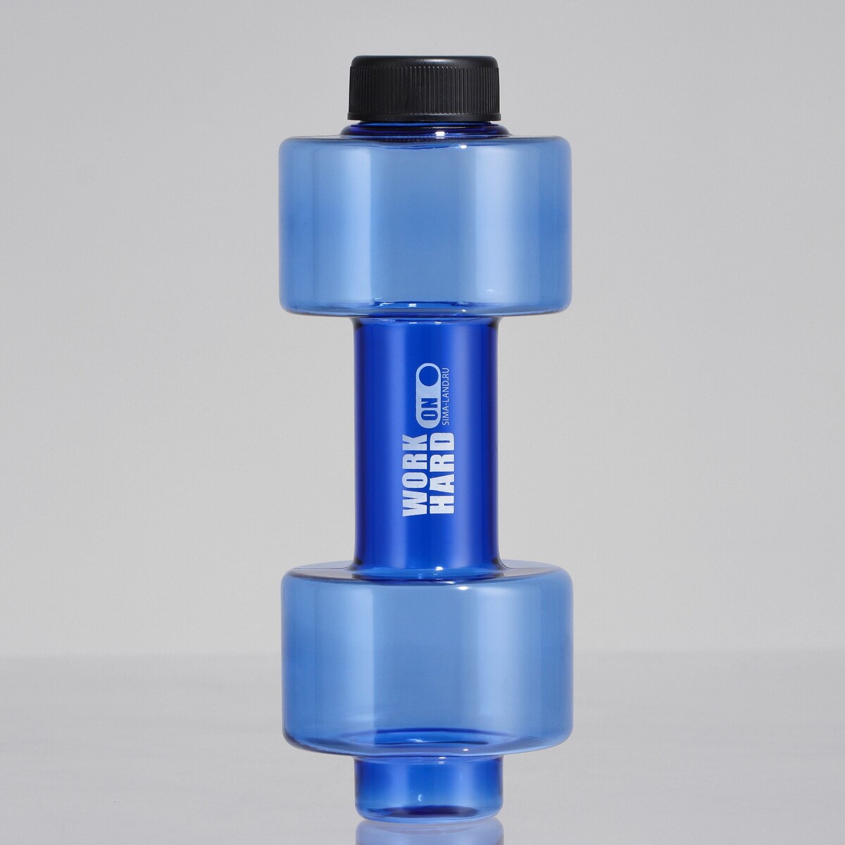 Бутылка для воды work hard, 550 мл, 21 х 8 см наклейка для кия taom pro 13мм hard 1шт 12199