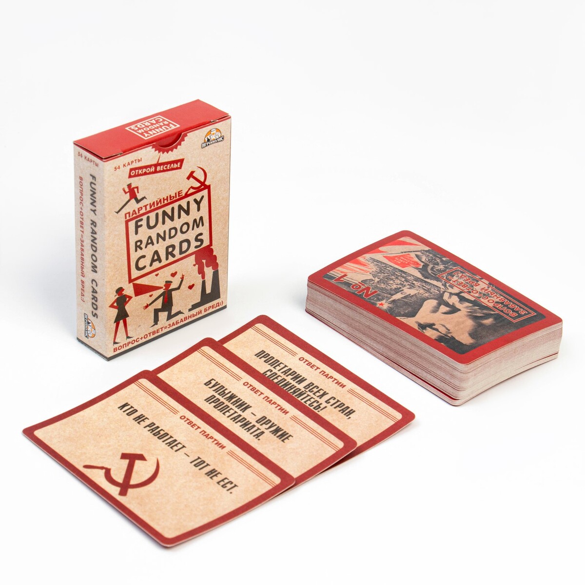Карточная игра для веселой компании игра для вечеринок funny random cards партийные тм игрополис ин 0189