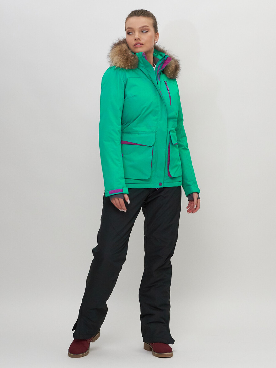 Куртка спортивная SkiingBird, размер 42, цвет зеленый 01667867 - фото 2