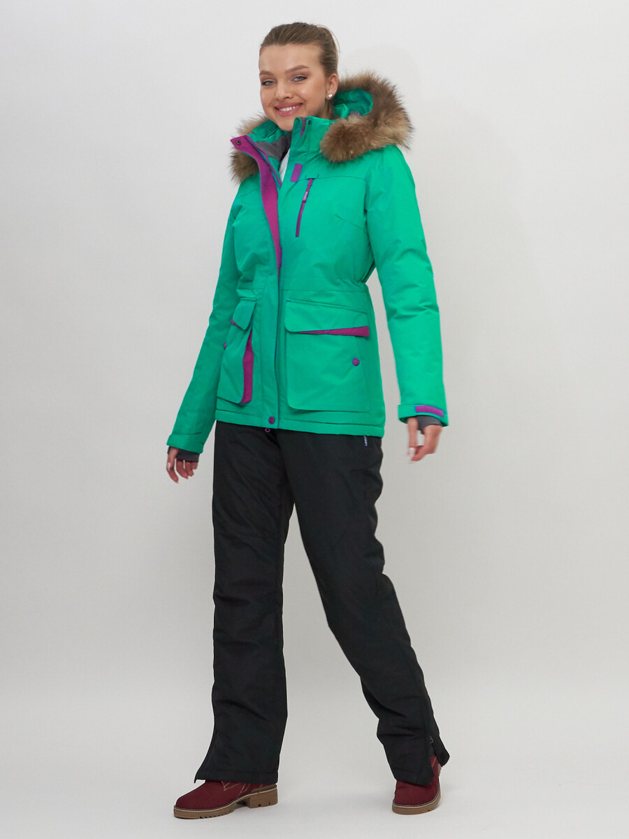 Куртка спортивная SkiingBird, размер 42, цвет зеленый 01667867 - фото 3