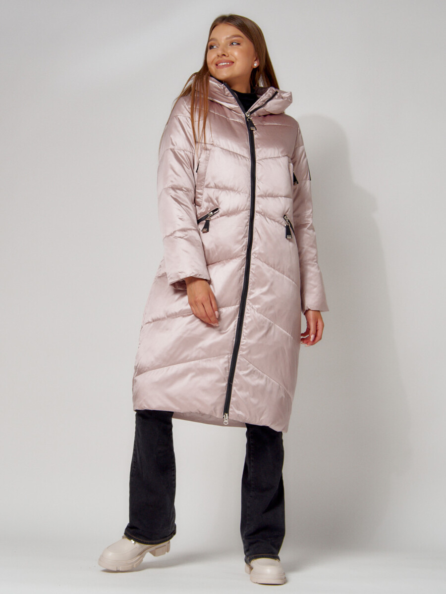 Пальто HULDLUCK, размер 42, цвет розовый 01667966 - фото 3