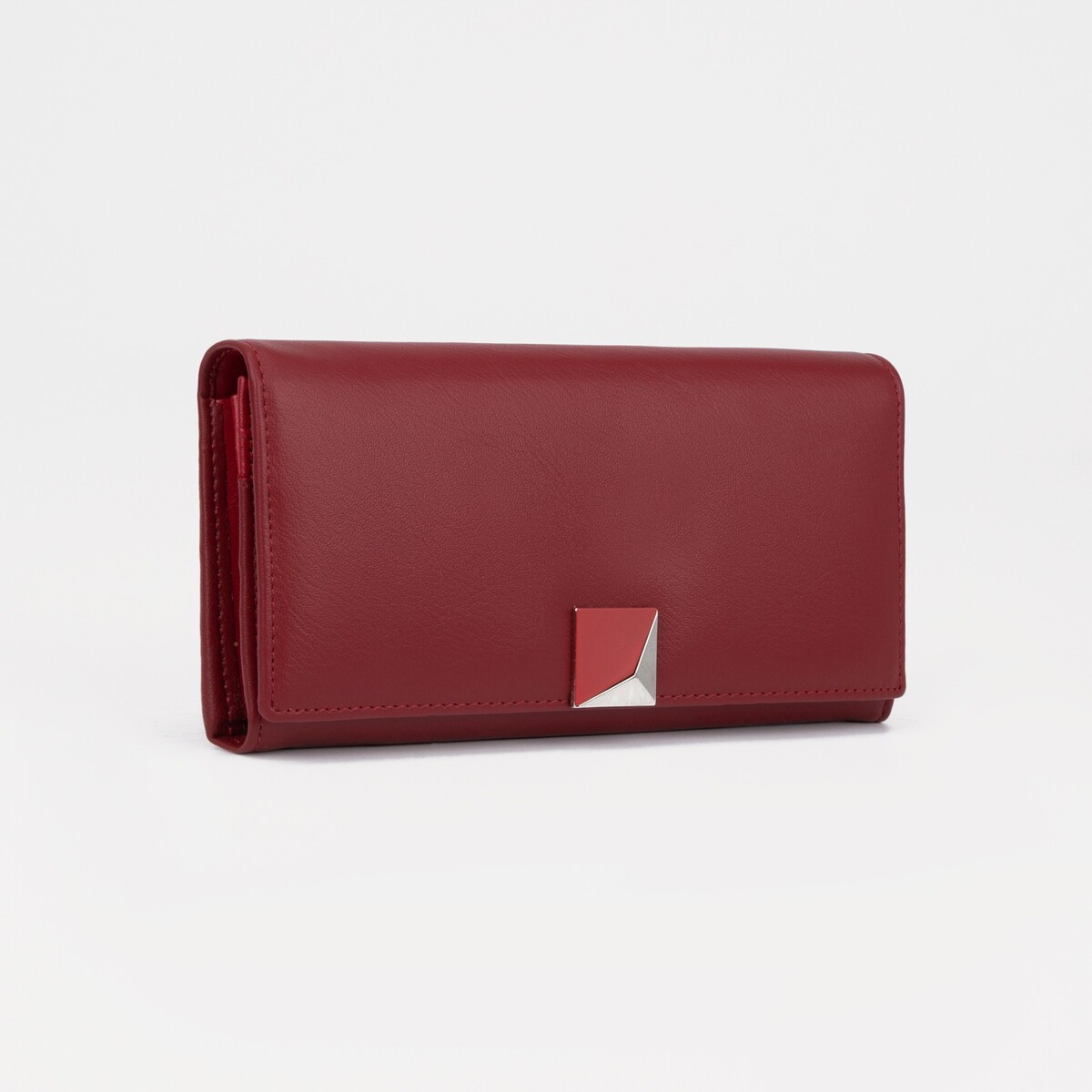 

Кошелёк на магнитах, цвет бордовый