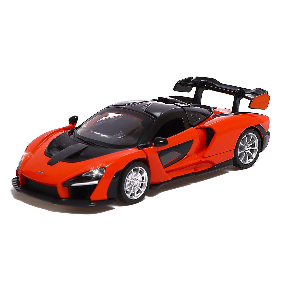 Машина металлическая mclaren senna, масштаб 1:32, открываются двери, цвет  оранжевый No brand 01712960: купить за 1370 руб в интернет магазине с  бесплатной доставкой