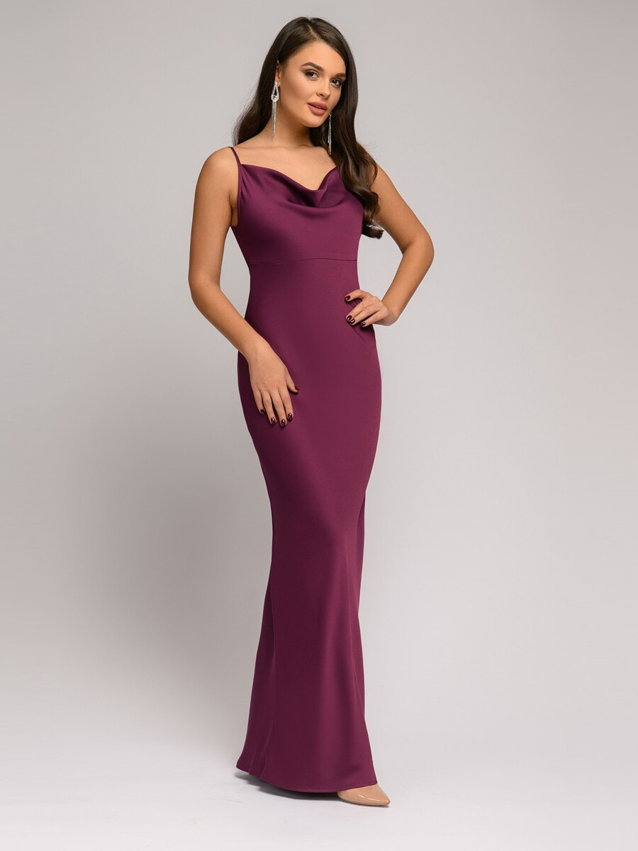 Платье 1001 DRESS, размер 44, цвет вишневый 01727078 - фото 2