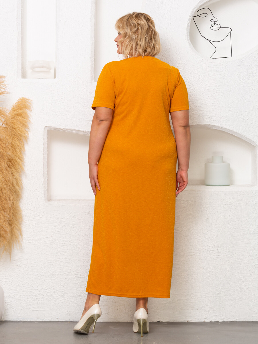 Платье SPARADA, размер 64, цвет оранжевый 01753378 - фото 2