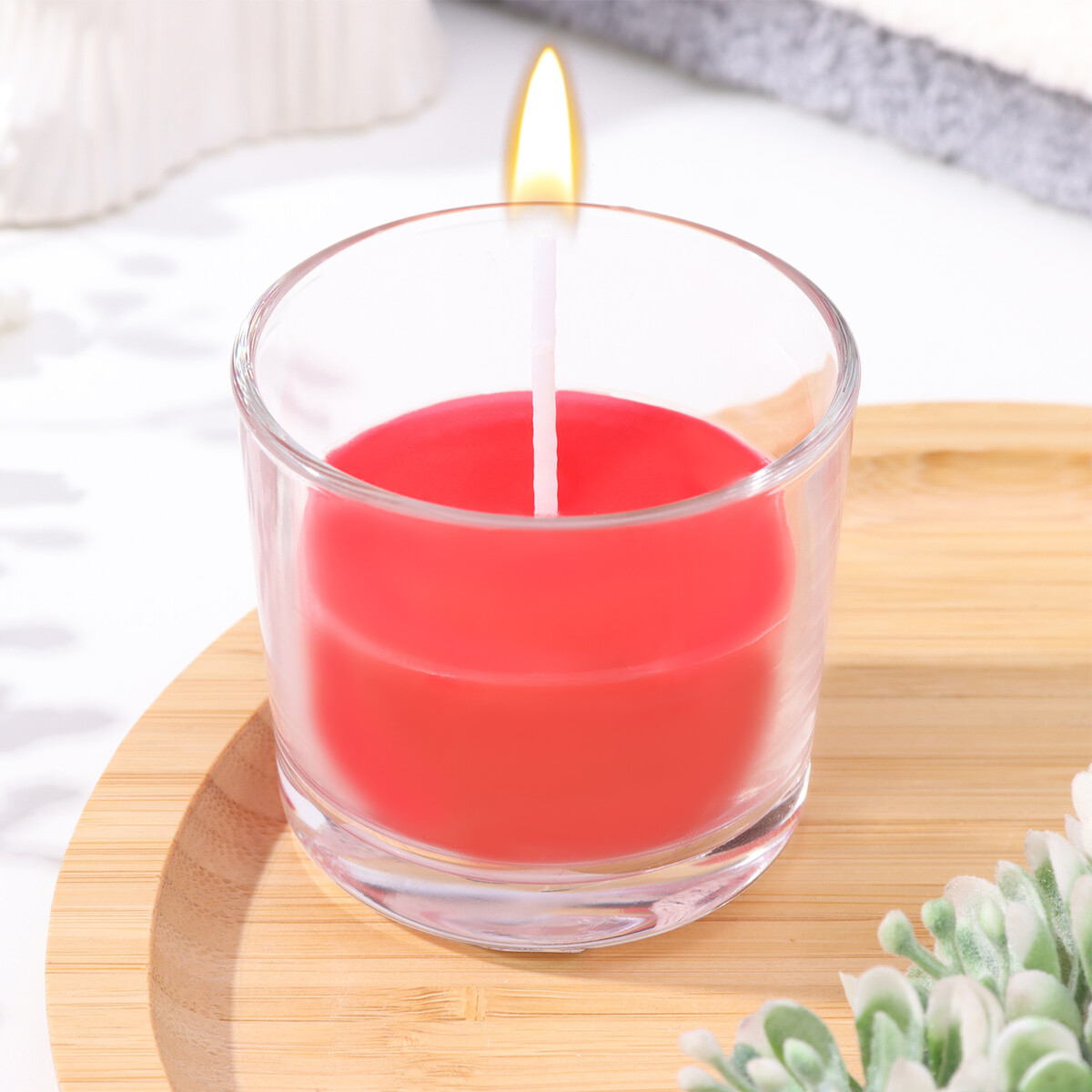 Свеча ароматическая в стакане алания свеча декоративная ароматическая в стакане stella fragrance st macaroon yuzu 50 гр sf0421