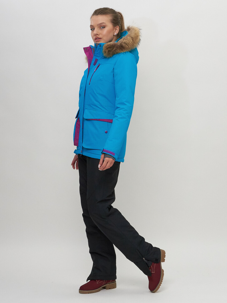 Куртка спортивная SkiingBird, размер 42, цвет голубой 01794776 - фото 2