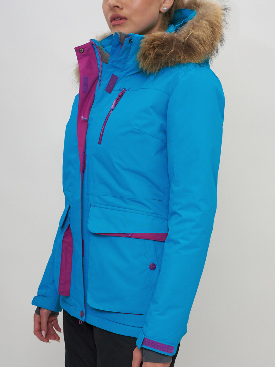 Куртка спортивная SkiingBird, размер 42, цвет голубой 01794776 - фото 8