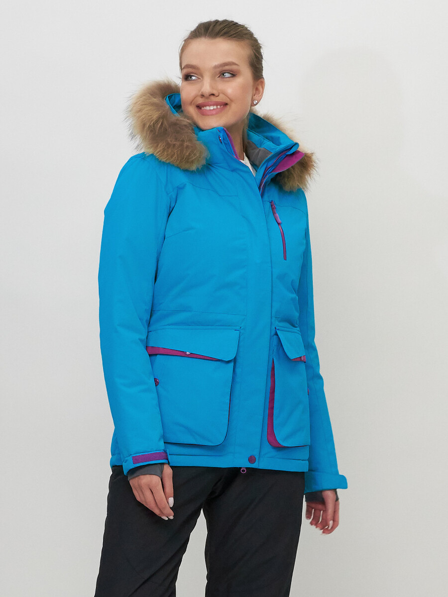 Куртка спортивная SkiingBird, размер 42, цвет голубой 01794776 - фото 7