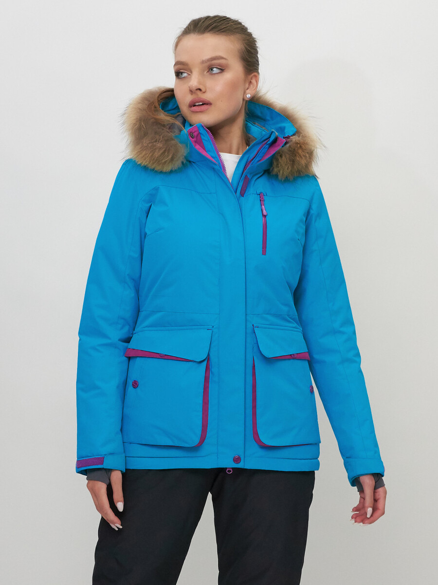 Куртка спортивная SkiingBird, размер 42, цвет голубой 01794776 - фото 6