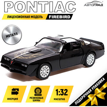 Машина металлическая pontiac firebird, 1