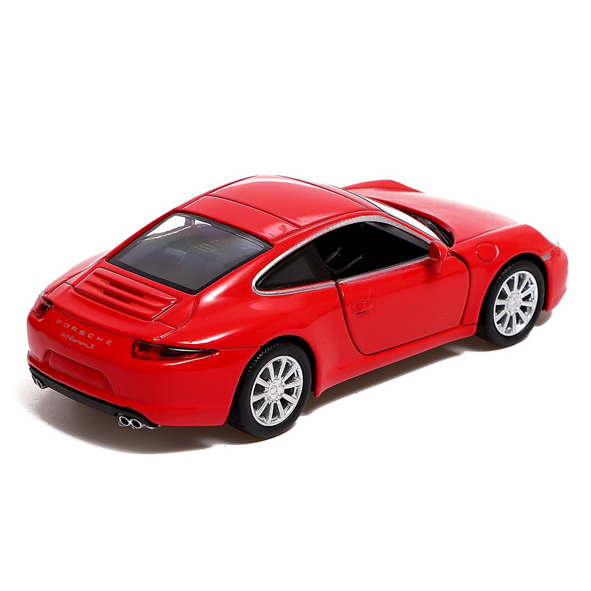 Машина металлическая porsche 911 carrera s, 1:32, открываются двери,  инерция, цвет красный Автоград 01797424: купить за 700 руб в интернет  магазине с бесплатной доставкой