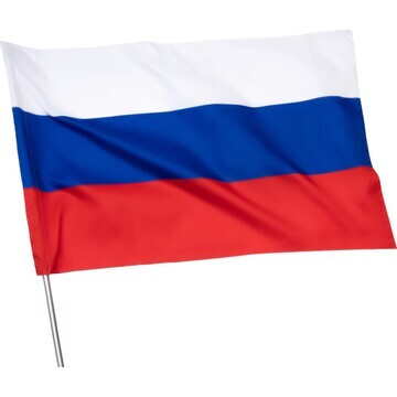 Флаг россии, 90 х 135 см, двухсторонний,