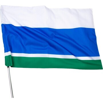 Флаг свердловской области, 90 х 135 см, 