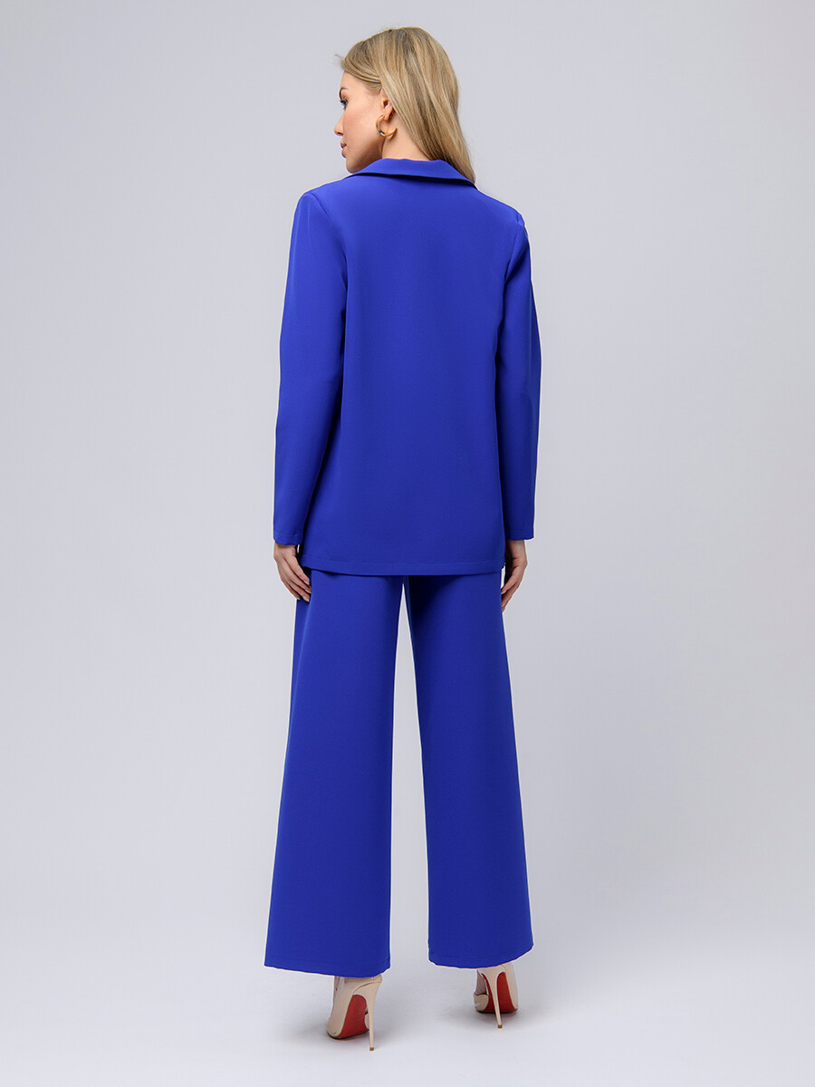 Жакет удлиненный 1001 DRESS, размер 42, цвет синий 01800146 - фото 3