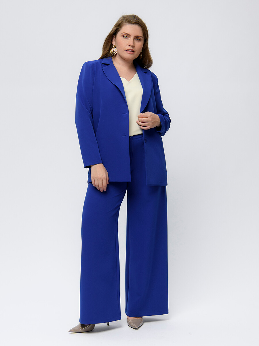 Жакет удлиненный 1001 DRESS, размер 42, цвет синий 01800146 - фото 7