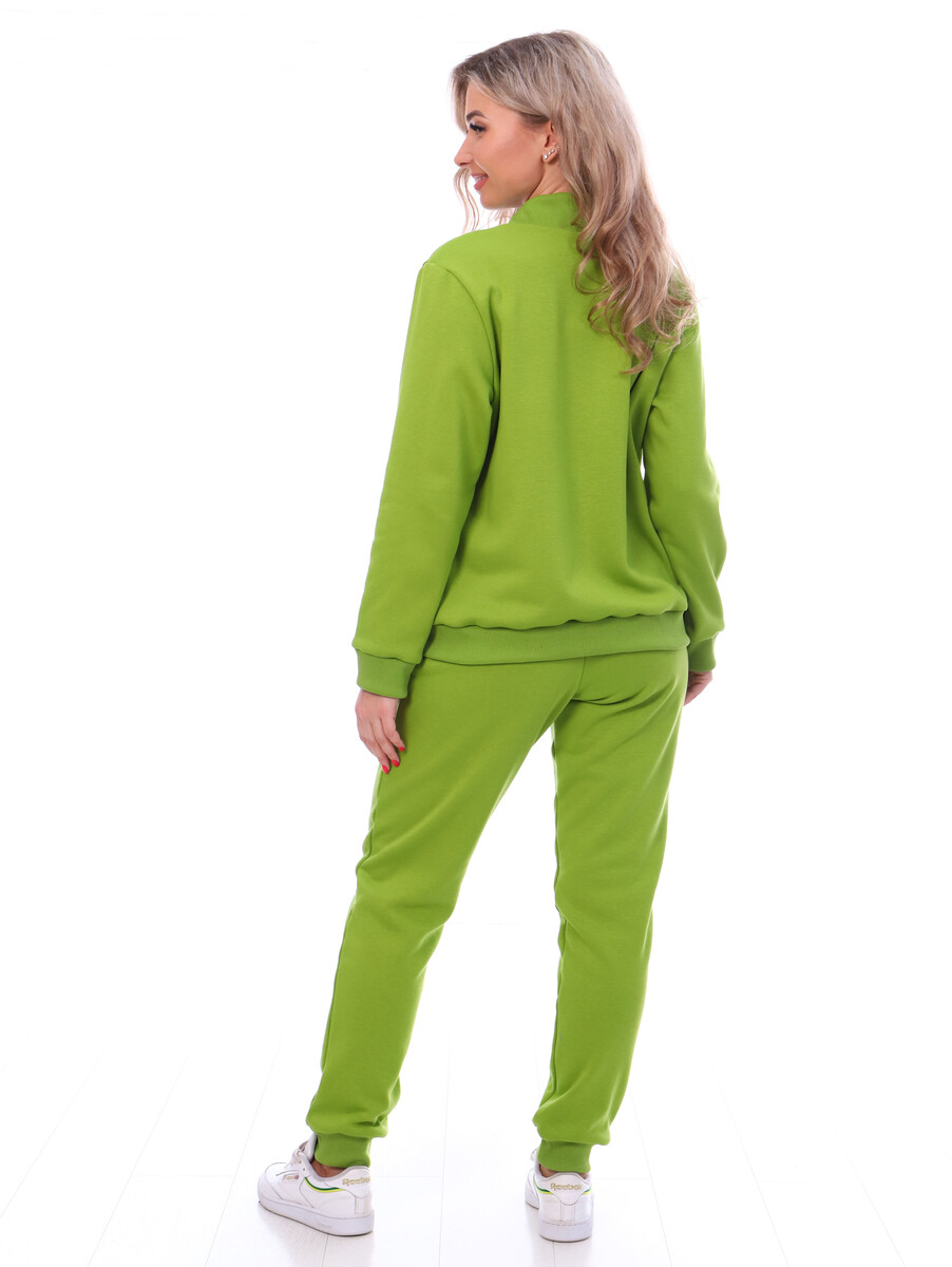 Костюм с брюками "краски"5ис (44) TRIKOTEL, размер 44, цвет зеленый 01842832 - фото 3