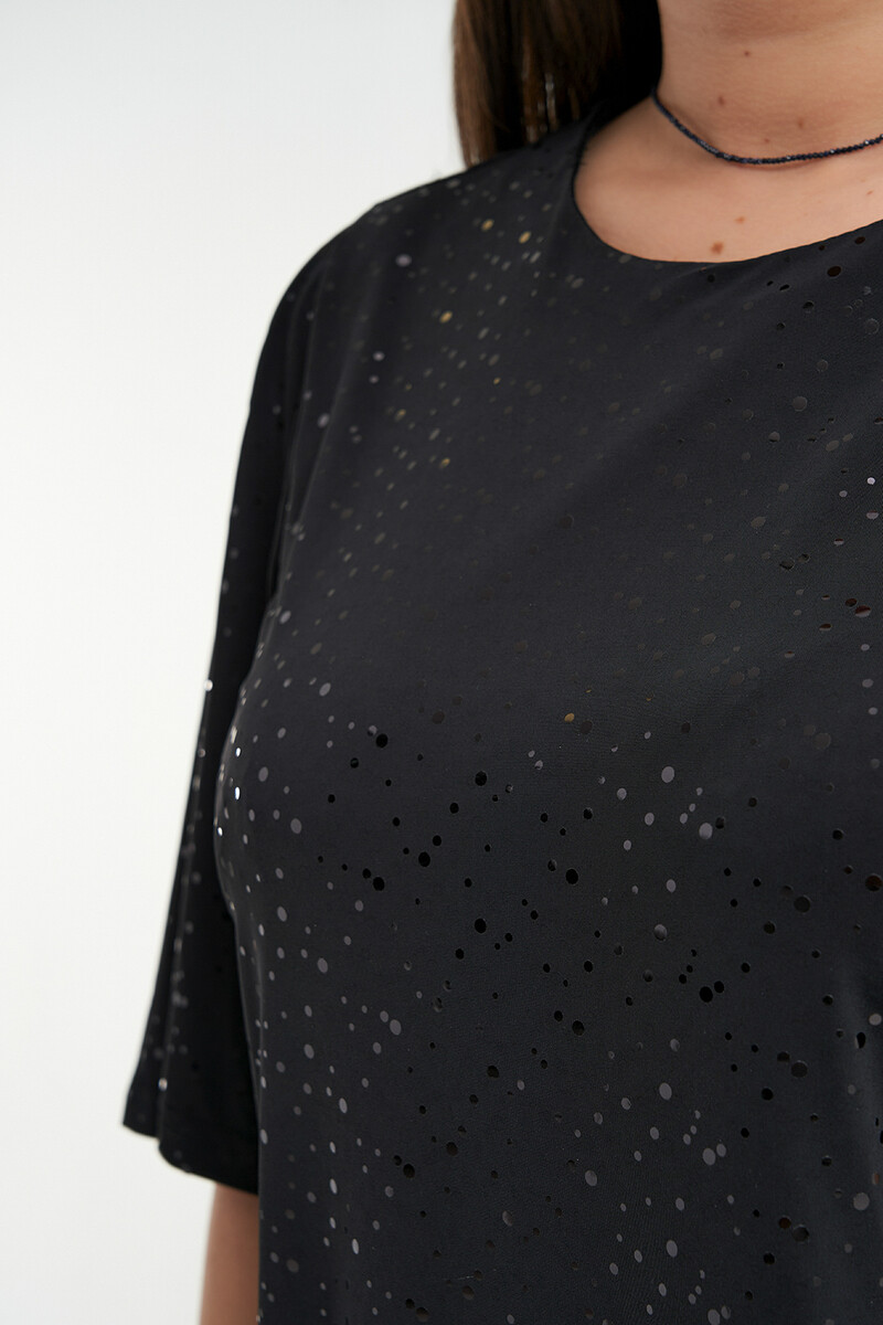 Блузка Olsi, размер 50, цвет черный 01877513 - фото 3