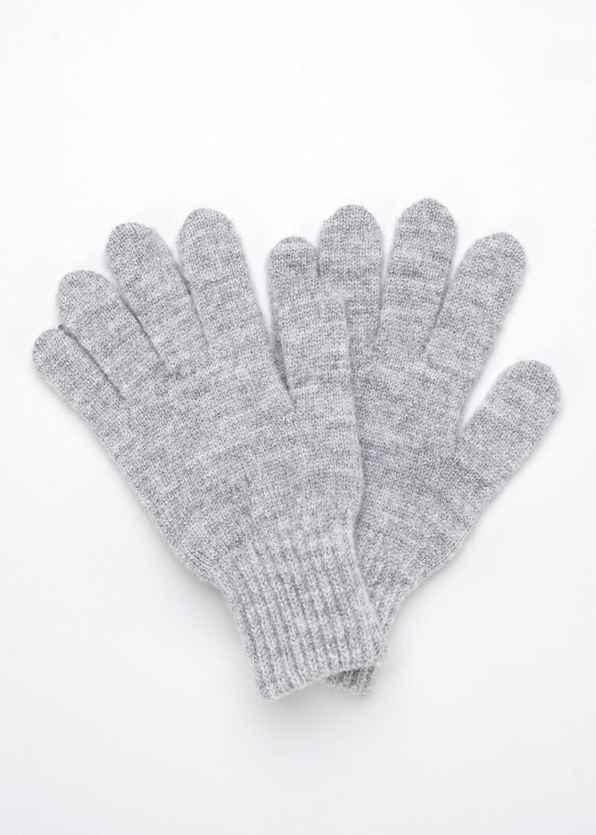 

Перчатки варежки, Серый;меланж св.серый