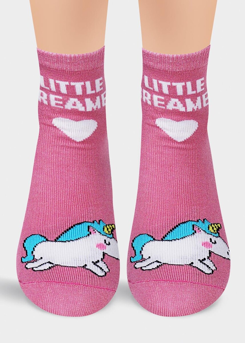 

Носки, Розовый;т.розовый