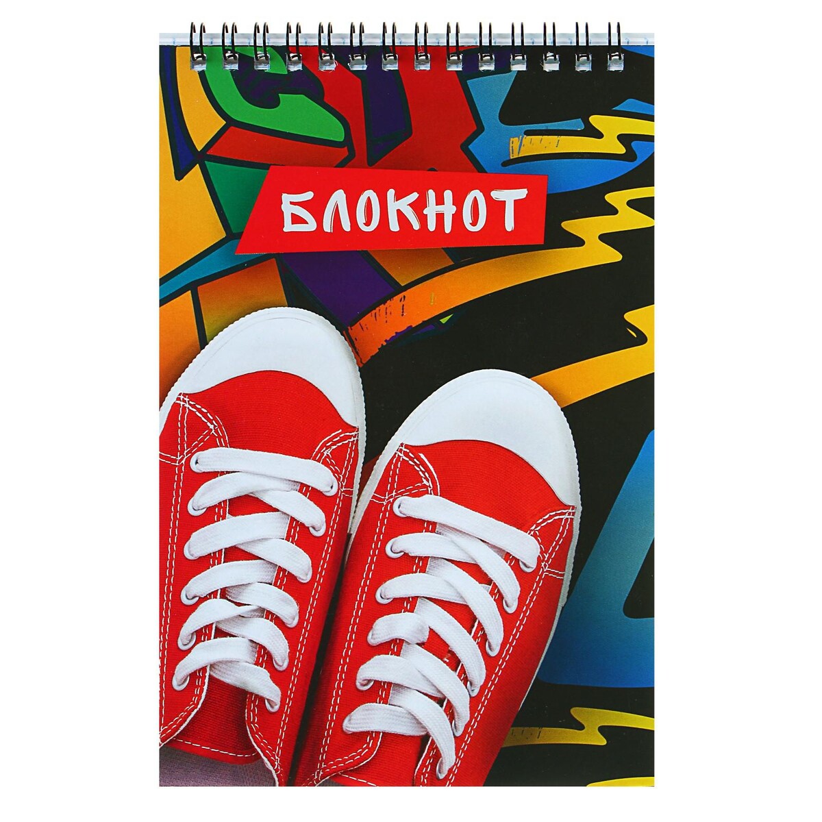 

Блокнот а5, 40 листов в клетку на гребне, Разноцветный