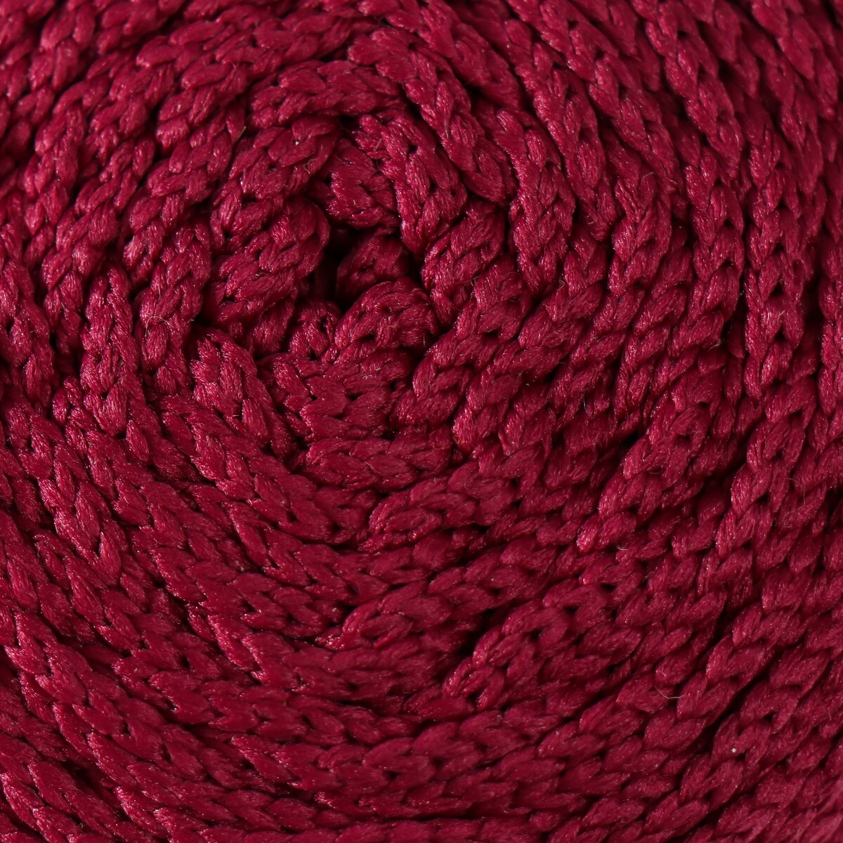 Шнур для вязания 100% полиэфир 3мм 100м/200±20гр (28-слива) No brand, цвет фиолетовый 01969691 - фото 3