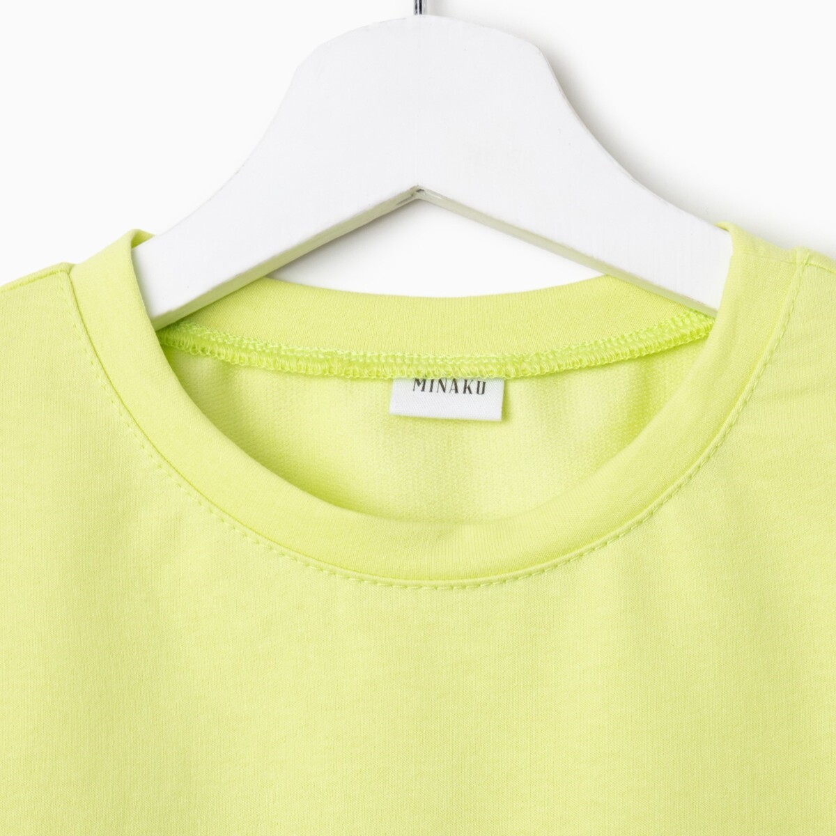 Комплект футболка шорты MINAKU, размер рост 98 см, цвет зеленый 01971180 - фото 5