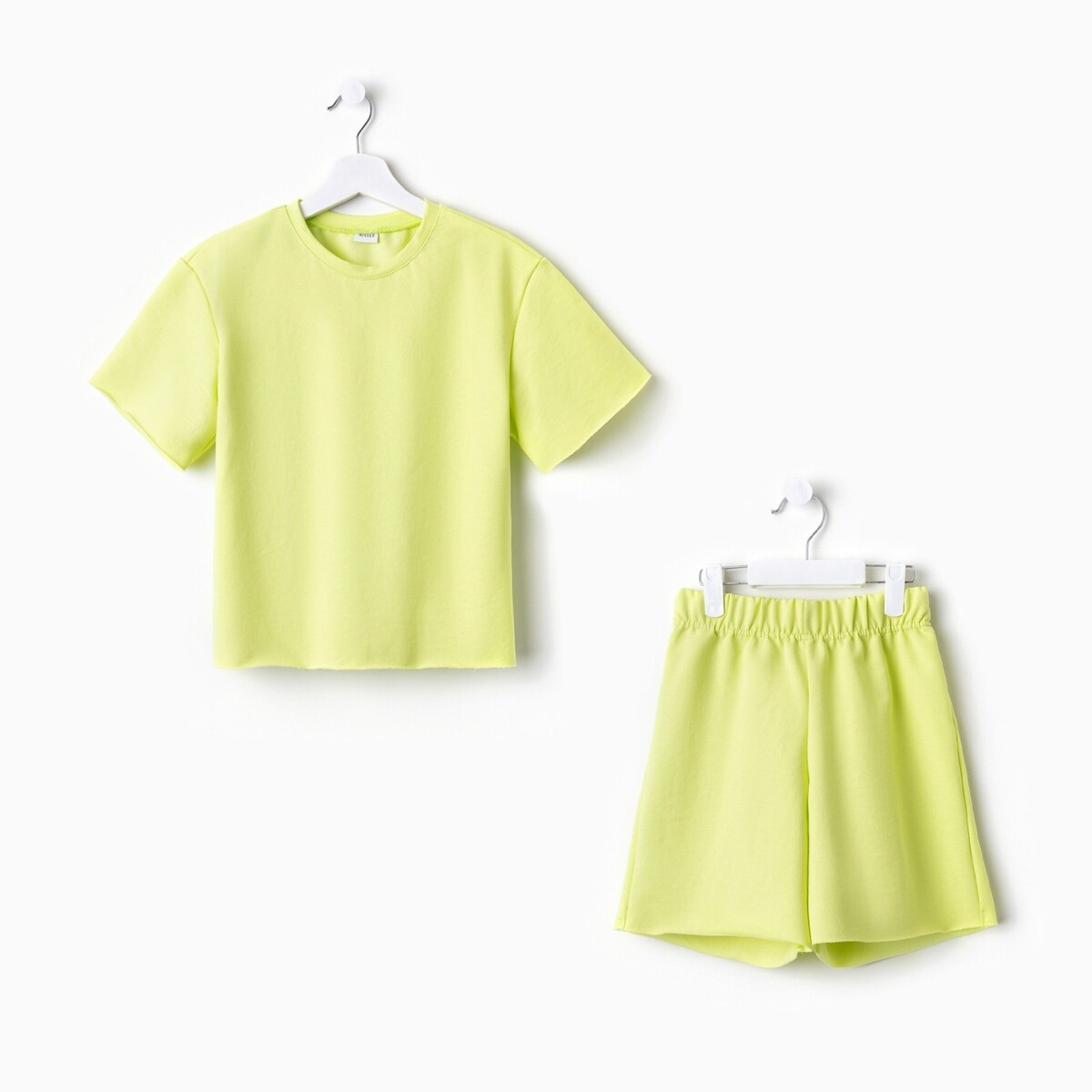 Комплект футболка шорты MINAKU, размер рост 98 см, цвет зеленый 01971180 - фото 4