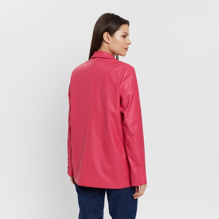 Пиджак MINAKU, размер 48, цвет розовый 01971186 - фото 3