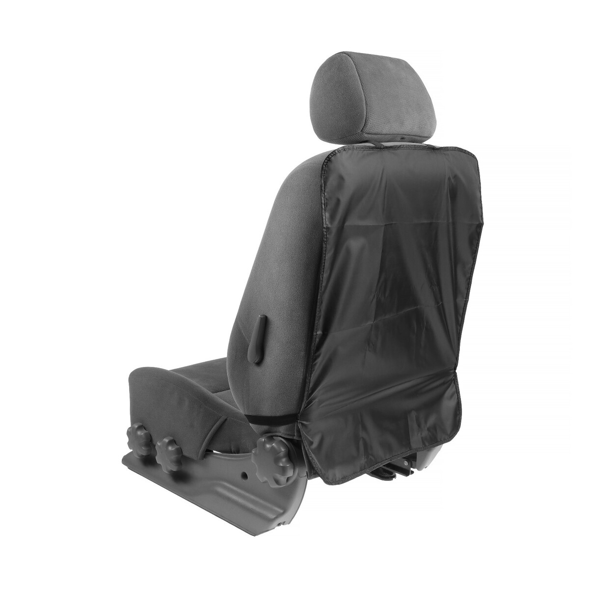 фото Защитная накидка на переднее сиденье, 64 х 46 см, оксфорд, черный no brand