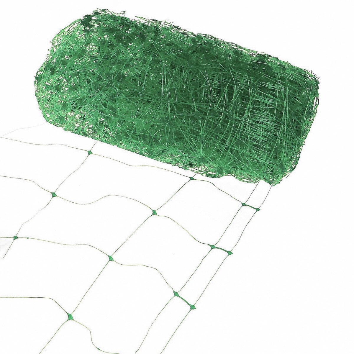 Сетка садовая, шпалерная, 5 × 2 м, ячейка 15 × 15 см, greengo сетка садовая 0 5 × 10 м ячейка 40 × 40 мм пластиковая зеленая greengo