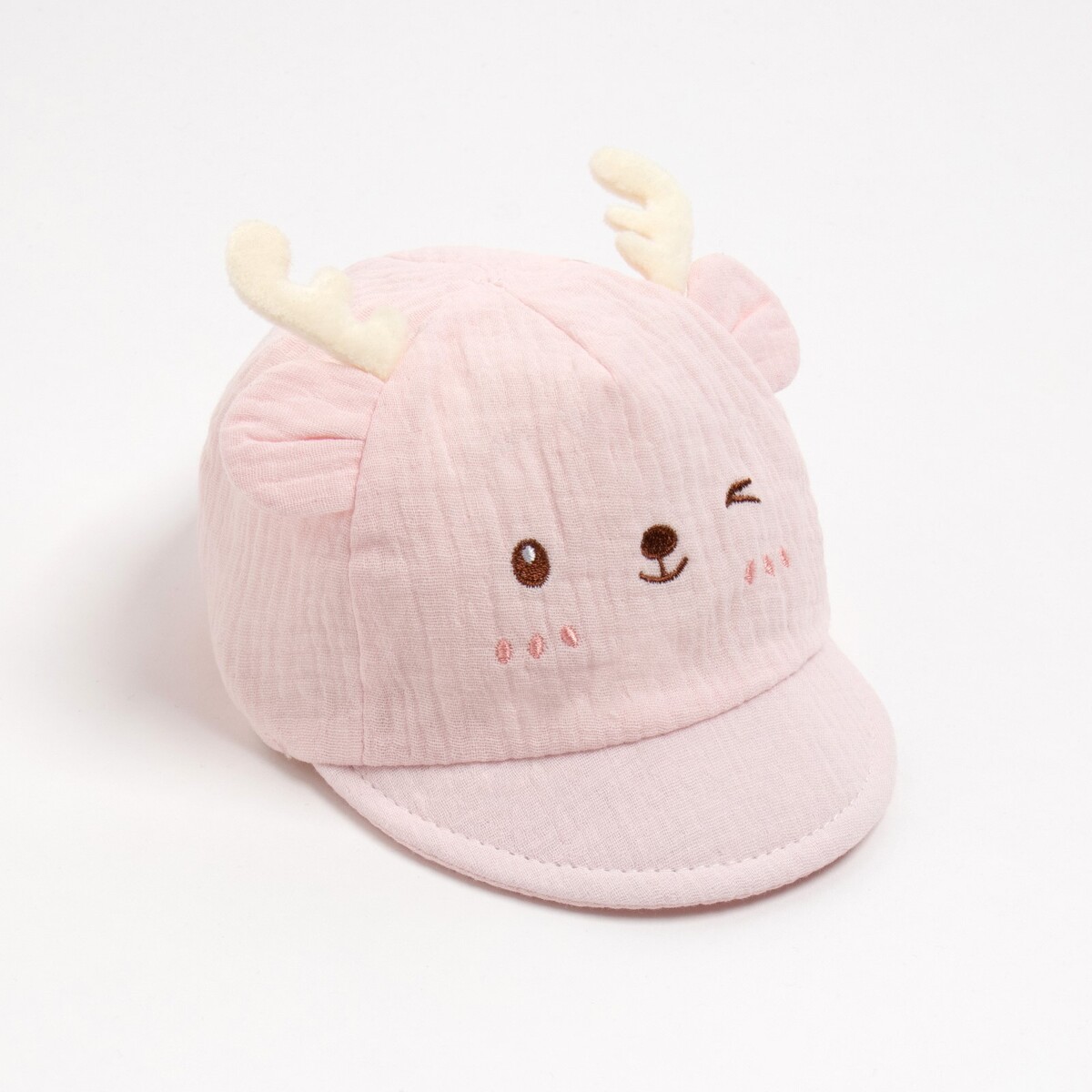 Кепка детская minaku, размер 40-42, цвет розовый кепка женская minaku с золотым контуром розовый р р 56 58