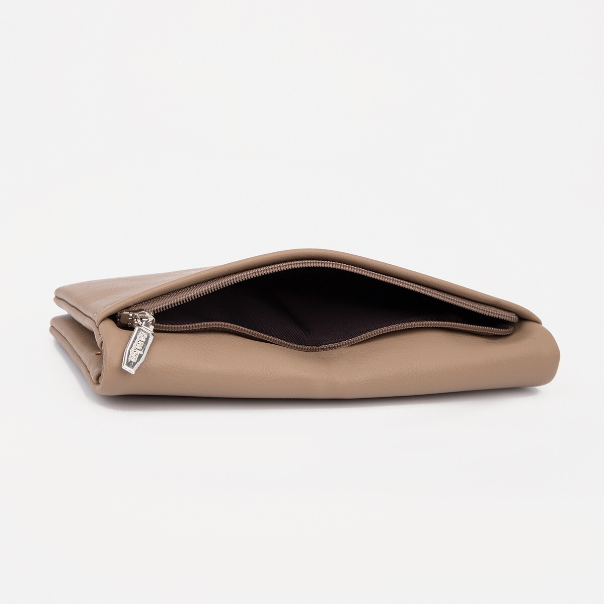 фото Кошелек на магнитах, цвет бежевый no brand