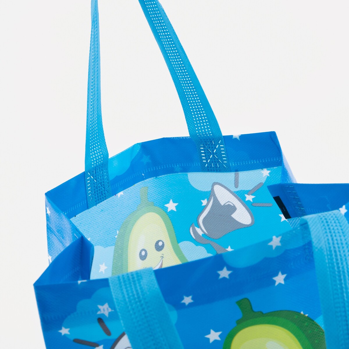 Сумка детская без застежки, цвет синий