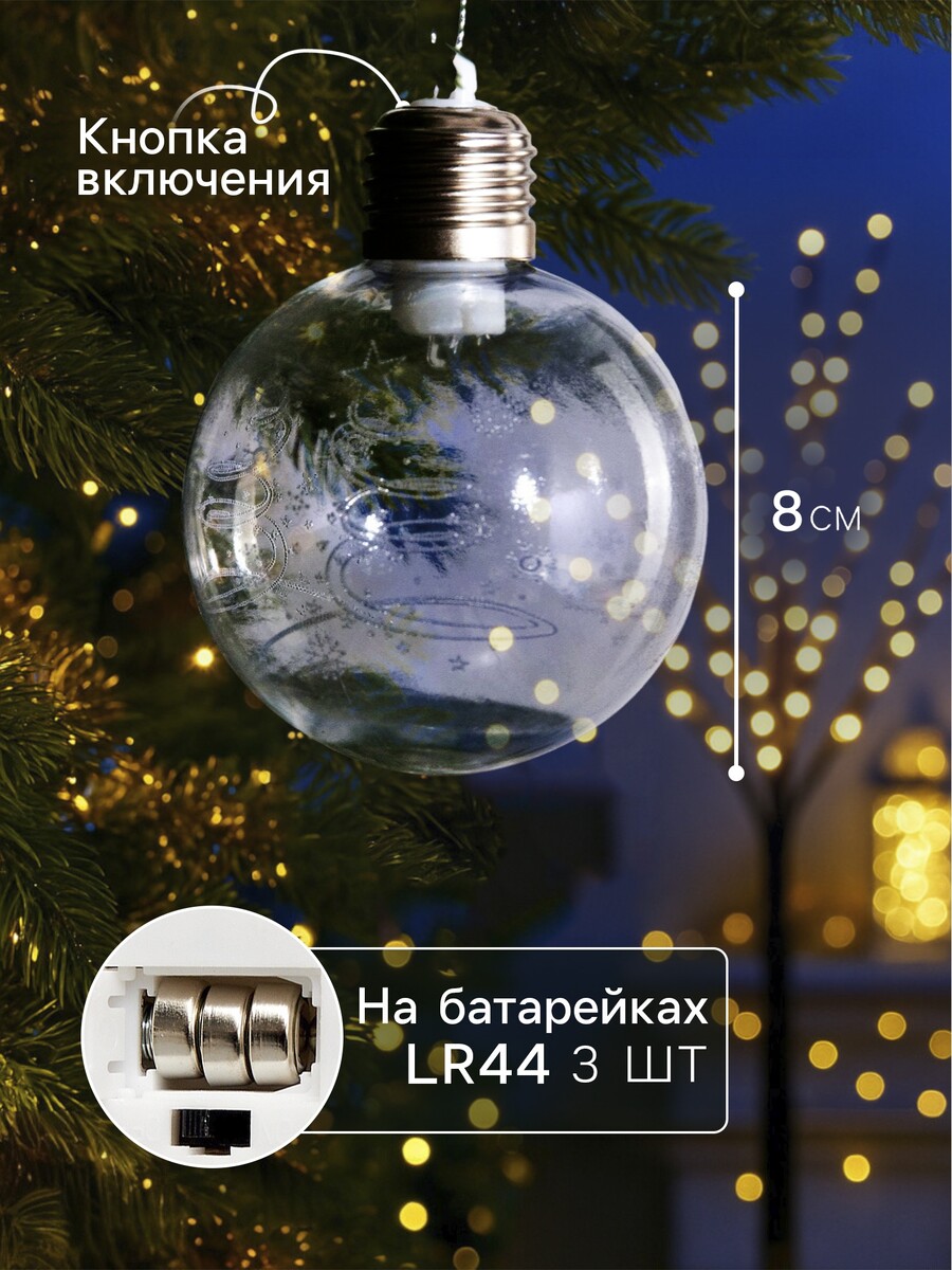 

Ёлочный шар, Прозрачный