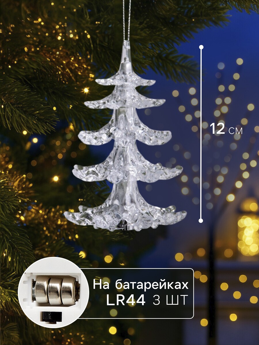 

Ёлочная игрушка, Прозрачный