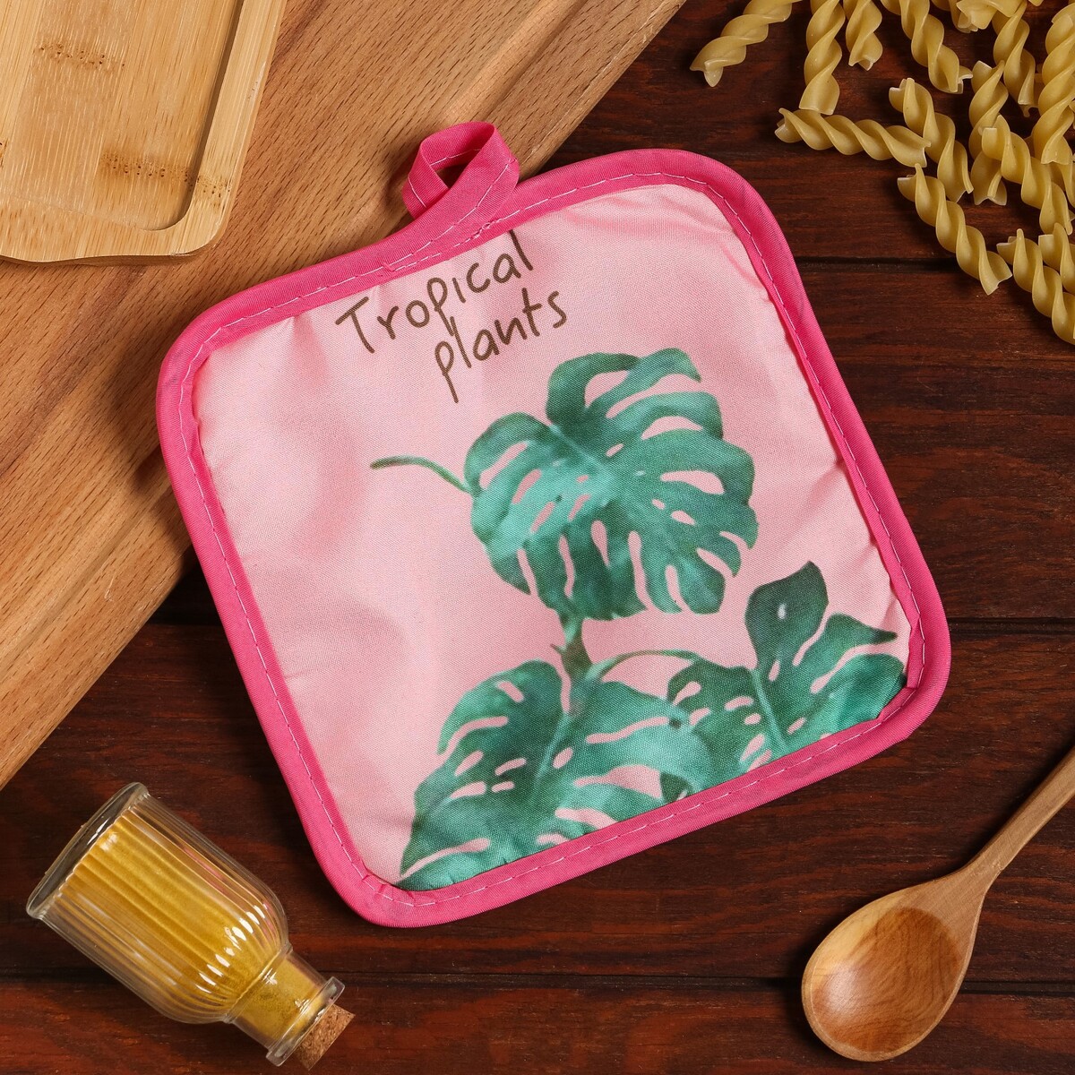 

Прихватка, Розовый;зеленый