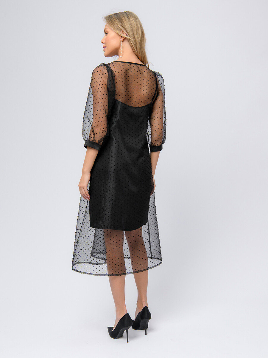 Платье 1001 DRESS, размер 42, цвет черный 02018255 - фото 3