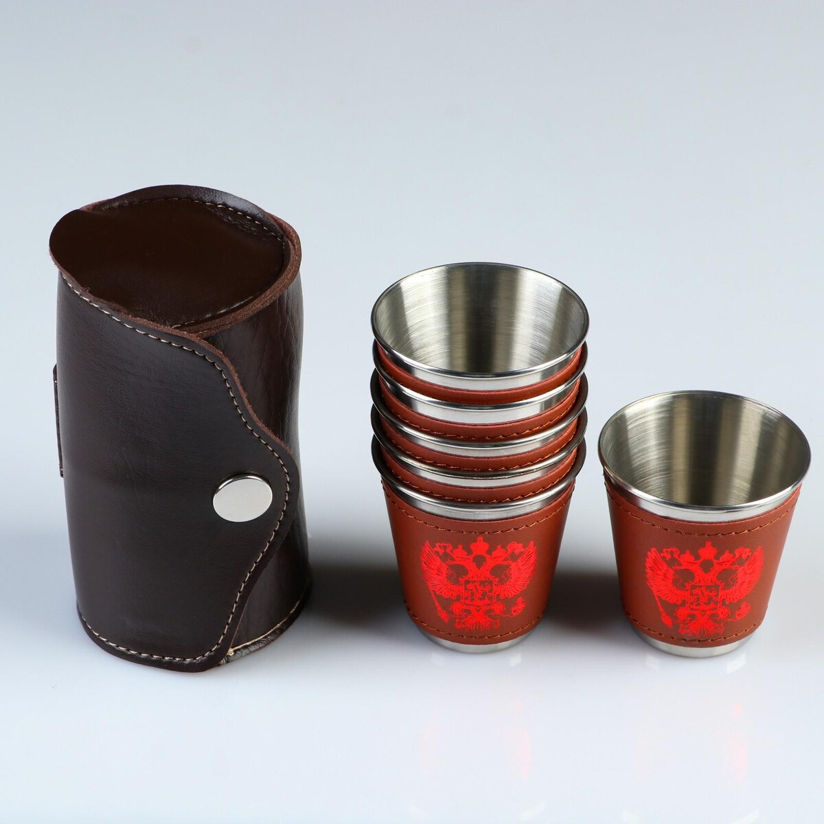 

Стопки в чехле, Коричневый